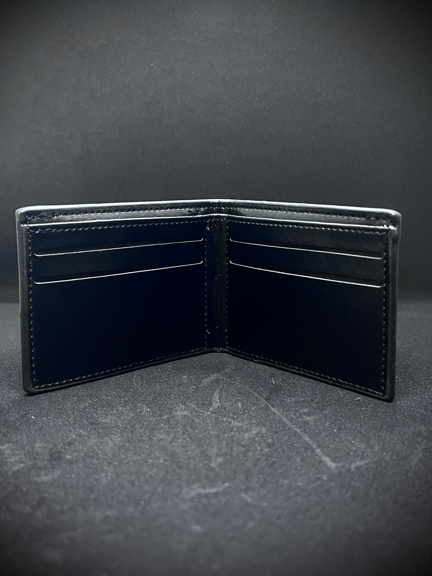 Men KING HUSSIEN Signature leather Wallet