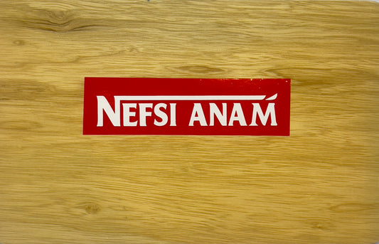 Nefsi Anam Sticker - نفسي أنام ستيكر