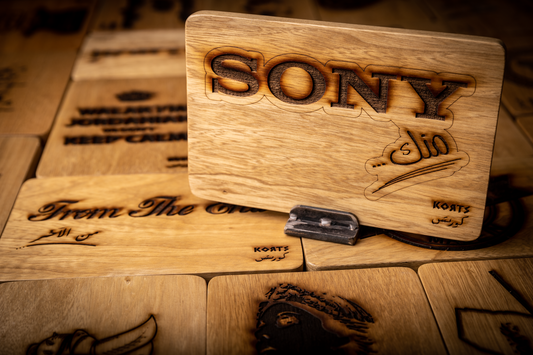 Sony منك  Solid Wood Artwork Decoration