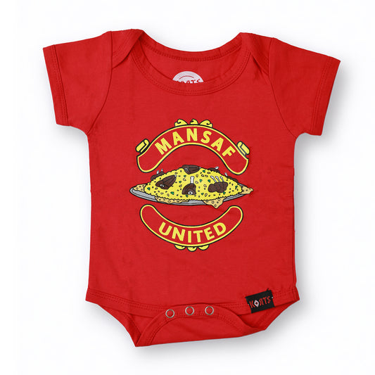 Mansaf United - منسف يونابتد Baby Onesies