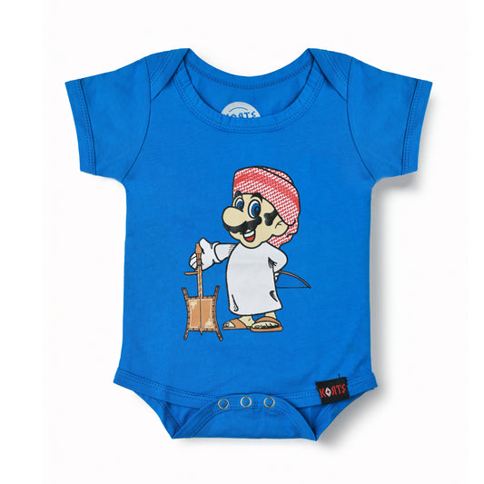 Desert Mario - ماريو الصحراء  Baby Onesies