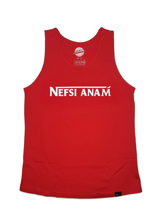 Women Tank Top Nefsi Anam - نفسي أنام