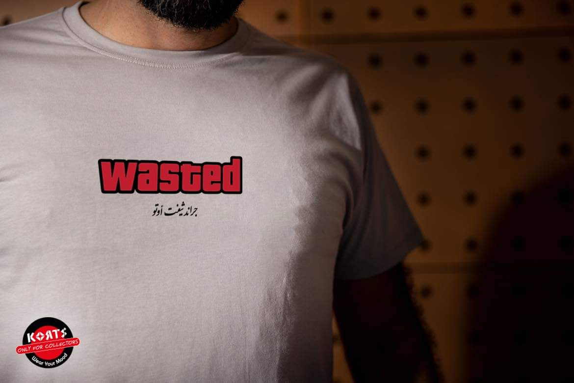 T-shirt Wasted - غراند ثيف اوتو